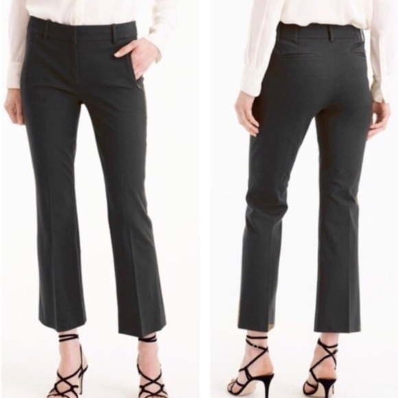 J. Crew Pants - J. Crew “Teddie” Cropped Ankle Pant Black 4